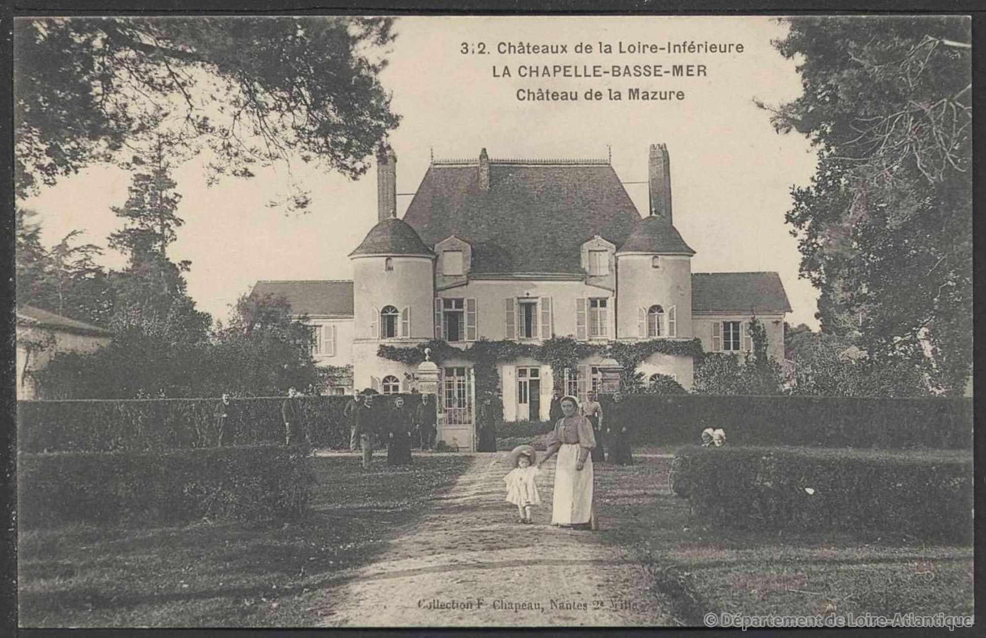 Domaine De La Mazure Bed & Breakfast La Chapelle-Basse-Mer Luaran gambar