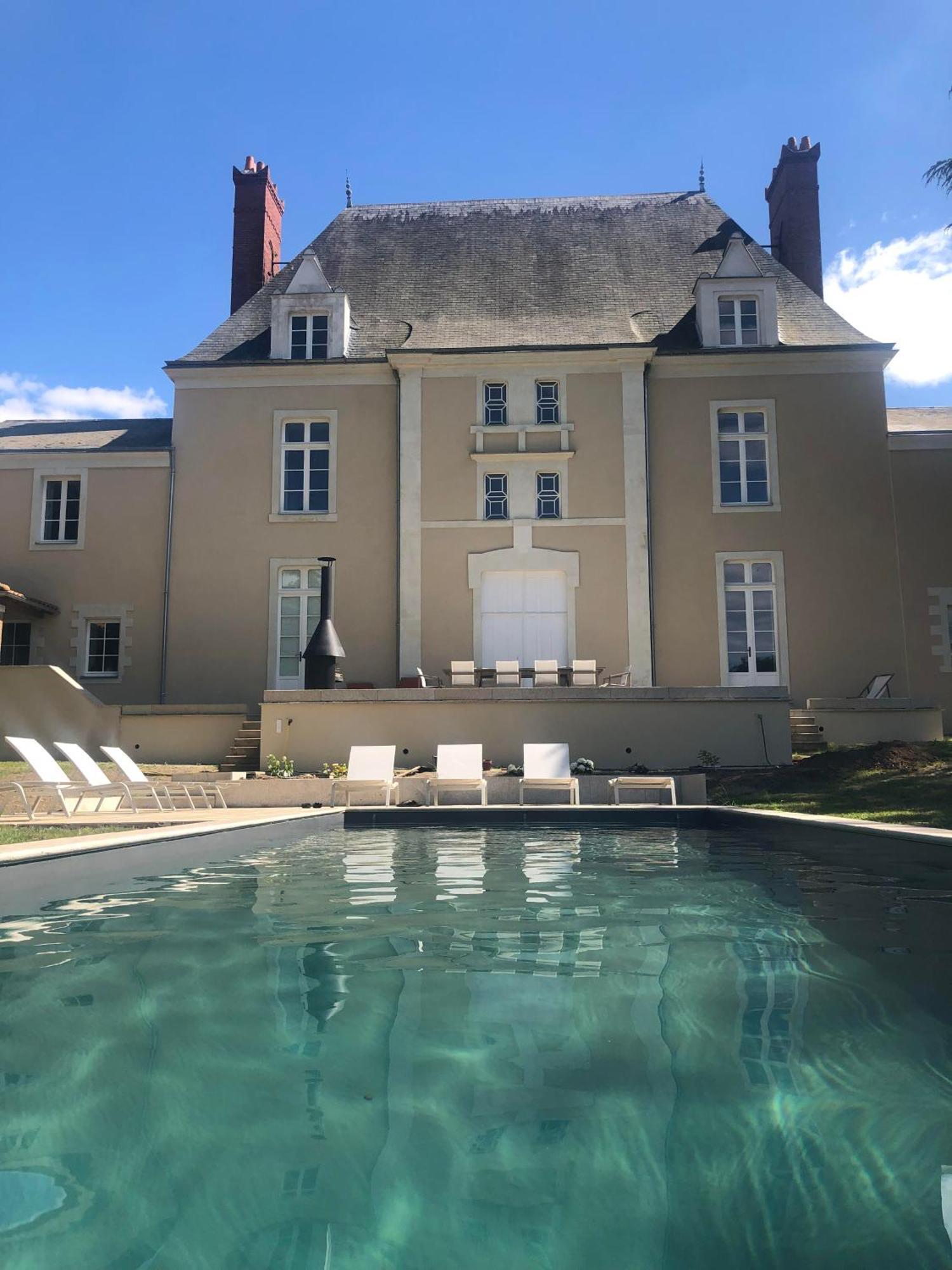 Domaine De La Mazure Bed & Breakfast La Chapelle-Basse-Mer Luaran gambar